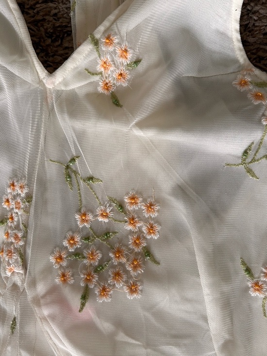 Free People Embroidered Holding On Convertible Maxi Halter Dress XS - Picture 5 of 7